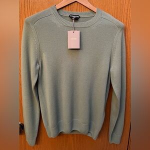 Tom Ford cashmere slim sweater in pistachio green